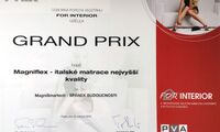 Magniflex získal ocenenie GRAND PRIX za najlepší výrobok veľtrhu