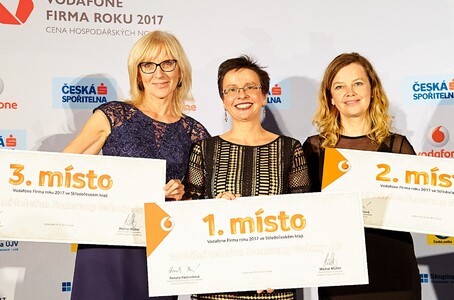 Magniflex na 3. mieste v súťaži Firma roka Stredočeského kraja 2017